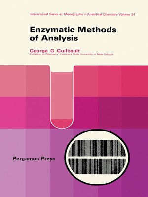 cover image of Enzymatic Methods of Analysis